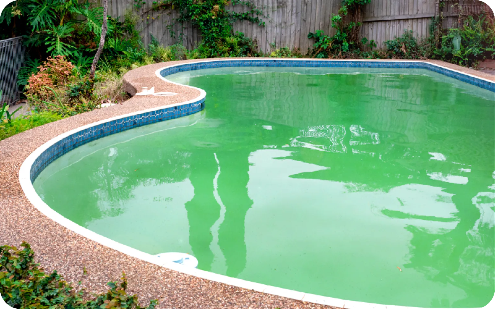 El mantenimiento de la piscina